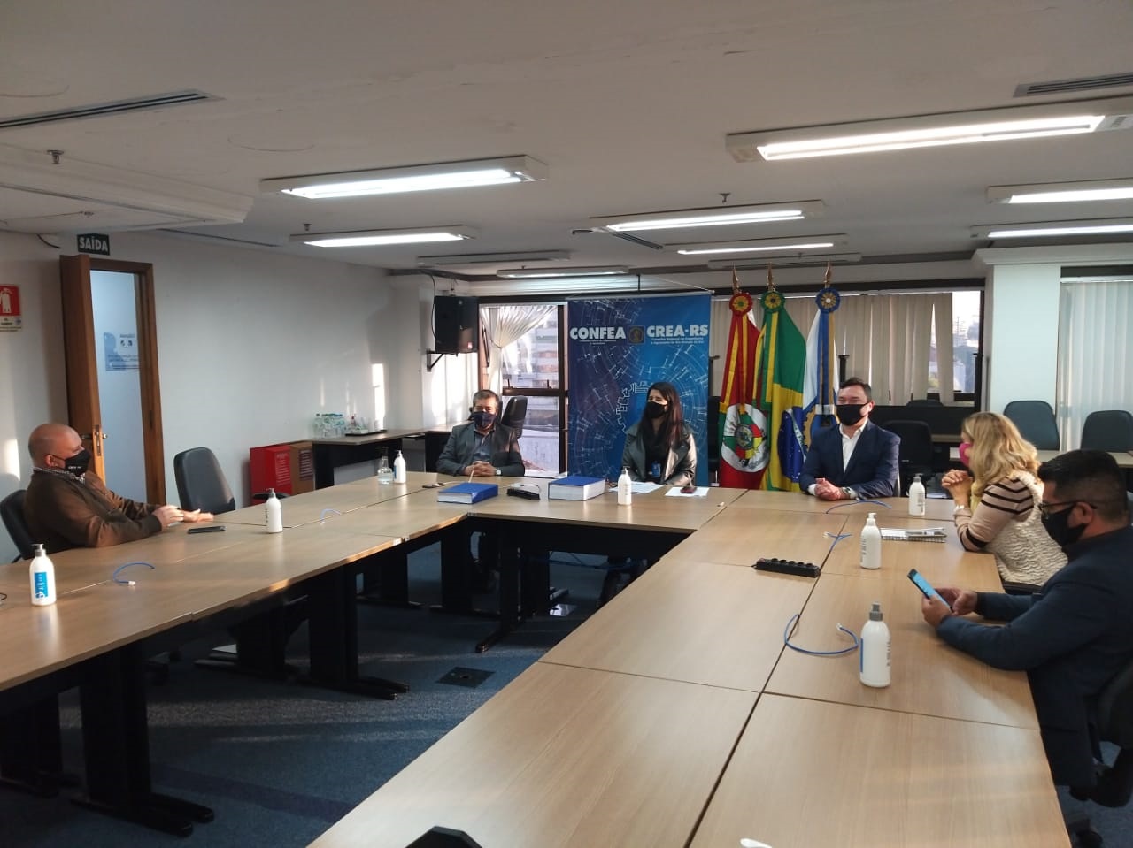 Secretário Ronaldo Nogueira se reúne com Presidência do CREA-RS
